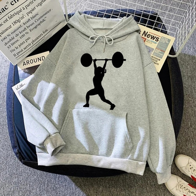 Crossfit Fitness hoodies naiste Winter Kawaii dressipluusid naiste esteetiline kampsun