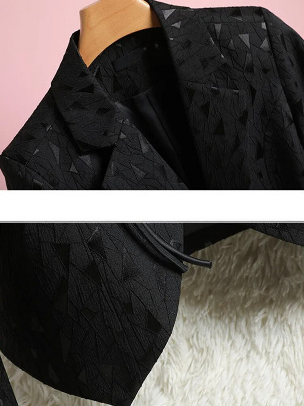 Naiste mood, pikkade varrukatega šikk bleiser Elegantne šikk klassikaline riietus, toa magamaminekuks tehtud krae vabaajarõivaste bleiser Uus