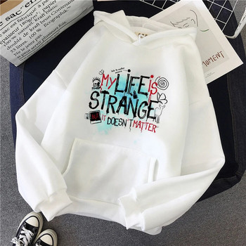 Life Is Strange качулки дамски готически стрийт аниме y2k естетичен пуловер анцуг женски готически качулка