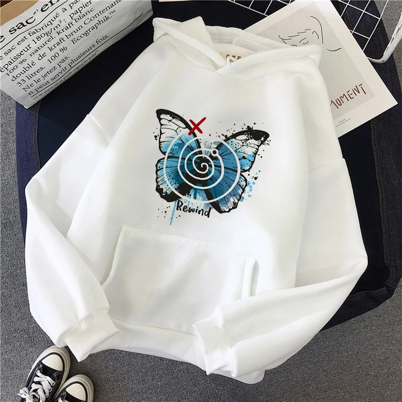 Life Is Strange kapuutsid naiste gooti tänavarõivad anime y2k esteetiline Pullover naiste gooti stiilis kapuuts