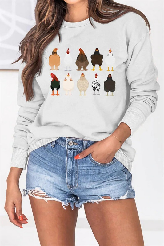 Uus puuvillane kevad- ja sügisene kanamustriline tänupüha moodne pikkade varrukatega särk retro kaelusega pluss suuruses kapuuts