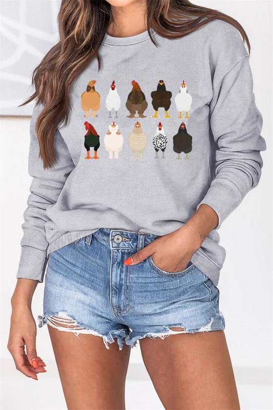 Uus puuvillane kevad- ja sügisene kanamustriline tänupüha moodne pikkade varrukatega särk retro kaelusega pluss suuruses kapuuts