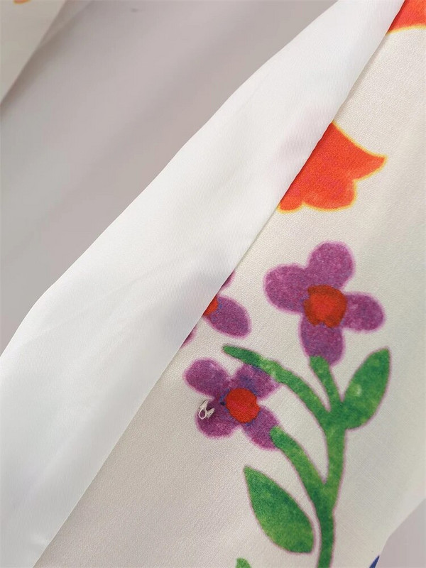 KEYANKETIAN naiste kevadriided, uus pastoraalne stiil, mood, lilletrükk, kaherealine sirge bleiserjakk, naiste topp