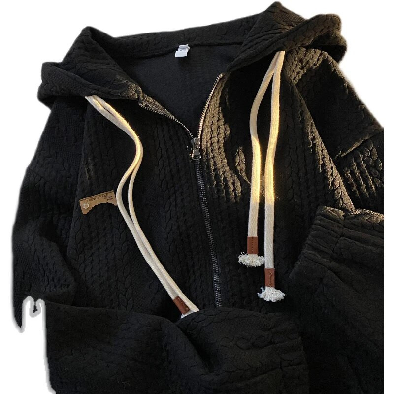 Φαρδιά φούτερ με φερμουάρ και vintage φούτερ με φερμουάρ τσέπης Γυναικεία streetwear μακρυμάνικη ζακέτα y2k Top υφασμάτινο Γυναικείο