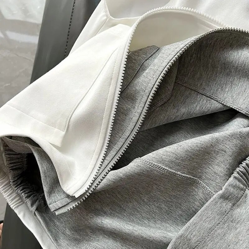 Mugav Lihtsus Ilus avar kardigan Tõmblukk Solid Vestid Kapuutsiga Kevadsuvi Paelad Taskud Vabaajarõivad naisteriided