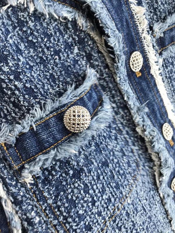 2023 Καλοκαίρι Κορεάτικο στυλ Casual αμάνικο τζιν γιλέκο Γυναικεία μόδα Street Style Μπλε Y2K Loose μονό παλτό