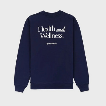 Sport Make You Wellness Graphic Дамски суичъри с дълъг ръкав Свободни памучни дебели поларени пуловери Пуловери в ретро стил