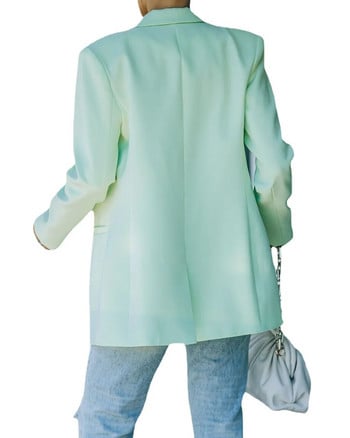 Νέο ανοιξιάτικο φθινοπωρινό γυναικείο σακάκι με μακρυμάνικο μικρό κοστούμι ιδιοσυγκρασίας Επαγγελματικό λεπτό μπουφάν 2023 Νέο γυναικείο κοστούμι πανωφόρι