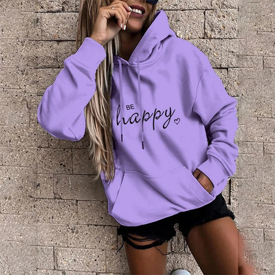 „Lazy Style“ sportinės aprangos megztinis, poliesterio medvilniniai marškiniai, kasdienis moteriškas megztinis, 2021 m. Naujas „Harajuku Hoodie“ moteriškas megztinis