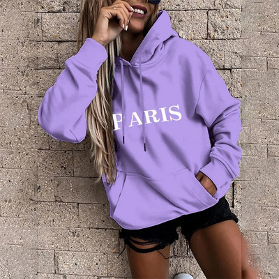 „Lazy Style“ sportinės aprangos megztinis, poliesterio medvilniniai marškiniai, kasdienis moteriškas megztinis, 2021 m. Naujas „Harajuku Hoodie“ moteriškas megztinis