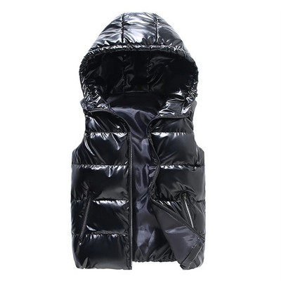 Vabaaja veekindlad sule puuvillased kerged vestid jacekts Korea soojad 4xl pesumantlid talve kapuutsiga läikivad varrukateta parkad naistele