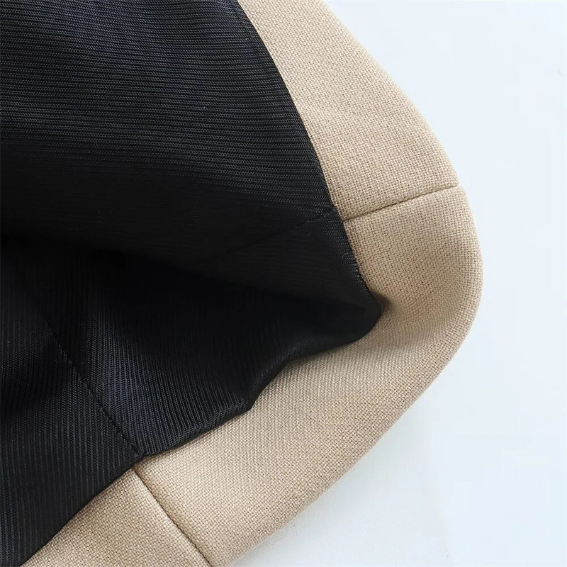 2023. aasta uus naiste kvaliteetne mood euro-ameerika stiilis kuldne nööbiga pikk bleiser