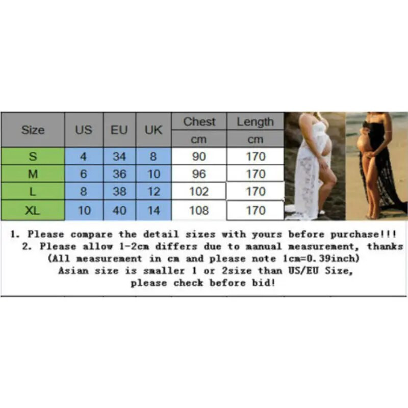 Fotografijos rekvizitai Seksualios nėriniuotos maxi suknelės Suknelė nėščiosioms Suknelė nėščiosioms be rankovių Vasarinė fotosesijos suknelė be petnešėlių