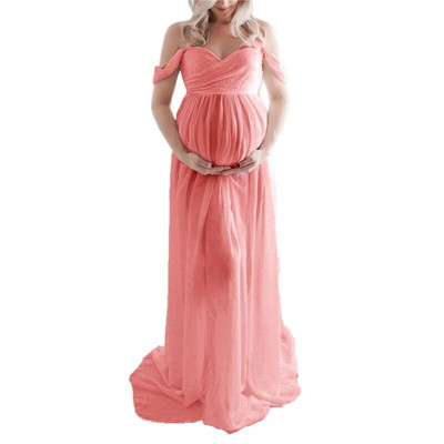 Rekviziti za haljine za trudnice za parove. Maxi haljina za trudnice. Cvjetna haljina. Otmjene haljine za fotografiranje. Proljeće, jesen.