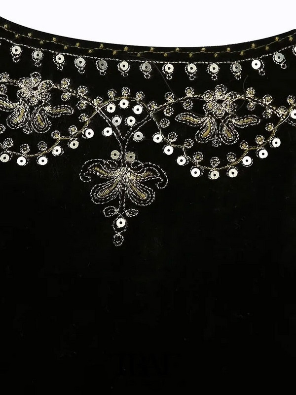 TRAF naiste mood litritega tikandid samet lahtine vest. Vintage O kaelusega varrukateta naiste ülerõivad šikk vestiga topsid