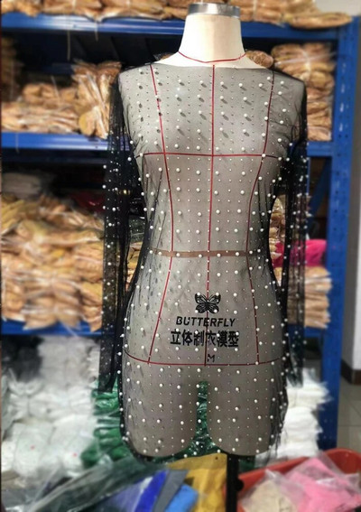 Rasedate fotograafia rekvisiidid, läbipaistev tüll-pärliga raseduskleit Seksikad riided rasedatele