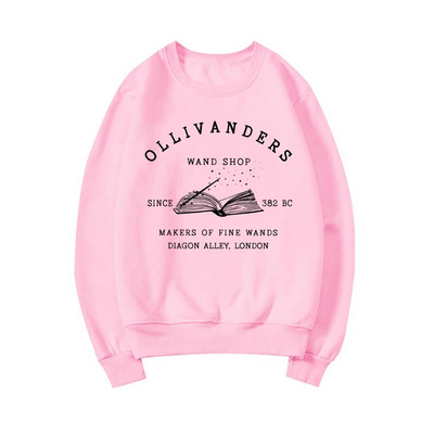 „Wizard Book Shop“ megztinis „HP Sweater Magic Wizard Hoodies“ Moteriški megztiniai ilgomis rankovėmis „Book Nerd Pullover“ gerbėjų dovanų gobtuvas