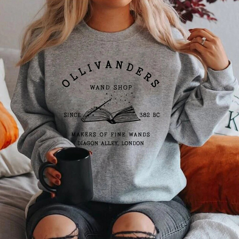 „Wizard Book Shop“ megztinis „HP Sweater Magic Wizard Hoodies“ Moteriški megztiniai ilgomis rankovėmis „Book Nerd Pullover“ gerbėjų dovanų gobtuvas