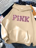 Hirsionsan Gothic Letter Hoodie για γυναίκες Μαλακά, χαλαρά αθλητικά ρούχα Γυναικεία φούτερ ζεστά φλις γυναικεία ρούχα 2023