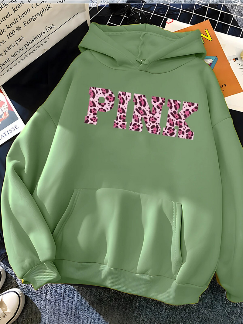 Hirsionsan Gothic Letter Hoodie για γυναίκες Μαλακά, χαλαρά αθλητικά ρούχα Γυναικεία φούτερ ζεστά φλις γυναικεία ρούχα 2023