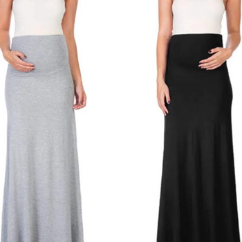 Модна рокля за бременни за бременни Пролет Есен Коремни поли за бременни Панталони за бременни