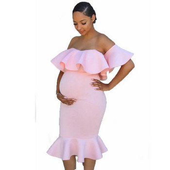 Off Shoulder Φορέματα εγκυμοσύνης για φωτογράφηση Φορέματα εγκυμοσύνης Φορέματα για έγκυες γυναίκες Φορέματα εγκυμοσύνης