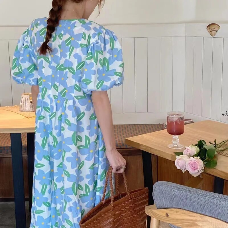 Rasedate kleidid Suveriided rasedatele Mood trükitud nukuseelik avar kleit Rasedus Vestidos Robe Femme