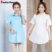 Emotion Moms Široka trudnička odjeća Kratke trudničke majice Majica za dojenje Majica kratkih rukava za trudnice Odjeća za dojenje