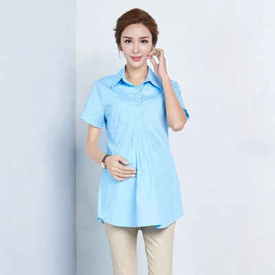 Emotion Moms Široka trudnička odjeća Kratke trudničke majice Majica za dojenje Majica kratkih rukava za trudnice Odjeća za dojenje