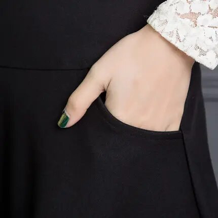 Line plisseeritud puuvillased rasedaseelikud 2021. aasta kevadsuvised elegantsed seelikud rasedatele, mustad rasedusrõivad