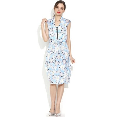 Uued suvised rasedate kleidid, stiilis varrukateta sulgedeta mustriga naiste imetamiskleit rasedatele naistele imetamisseelik