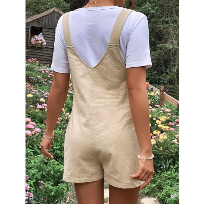 Kombinezonai nėščiosioms iki kelių plius dydžio Vasaros mados Nėščios Moterų Šliaužtinukai Vienspalviai Kombinezonai Nėščioms Medvilniniai Drabužiai