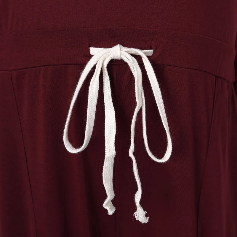 Ολόσωμη φόρμα εγκυμοσύνης Γυναικεία κοντό μανίκια μονόχρωμη ρυθμιζόμενη μέση έγκυος casual crewnneck Romper παντελόνι Ρούχα καινούργια