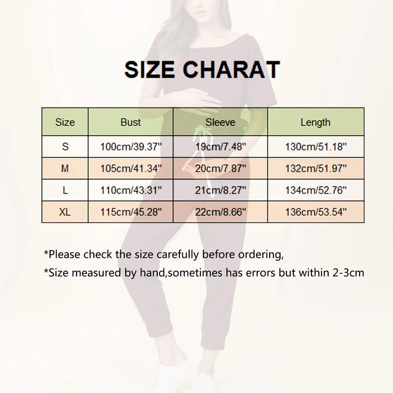 Ολόσωμη φόρμα εγκυμοσύνης Γυναικεία κοντό μανίκια μονόχρωμη ρυθμιζόμενη μέση έγκυος casual crewnneck Romper παντελόνι Ρούχα καινούργια