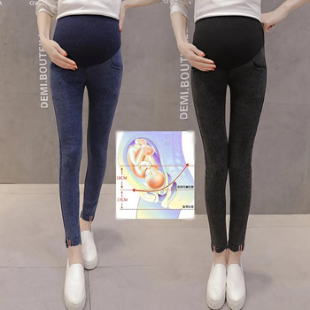 Дънкови дънки Панталони за бременни за бременни Дрехи Клинове за кърмачки Панталони Gravidas Дънки Облекло за бременни