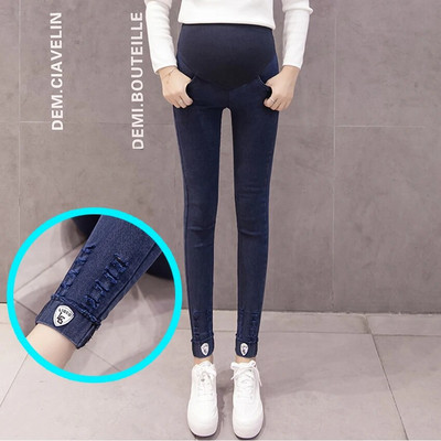 Denim Teksad Rasedate püksid Rasedatele Riided Imetamine Rasedus Retuusid Püksid Gravidas Teksad Rasedatele Riided