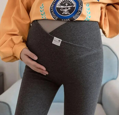 801# Across V Zems viduklis vēders Kokvilna Grūtnieču legingi pavasara ikdienas šauri bikses apģērbi grūtniecēm Rudens grūtniecība