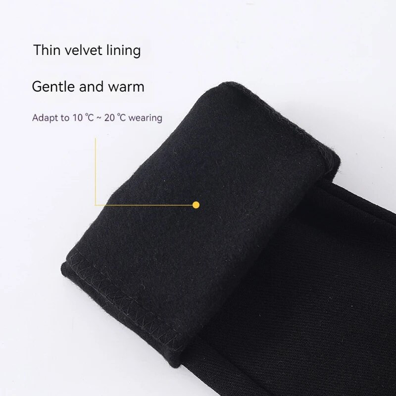 Motinystės antblauzdžiai žieminiai stori, šilti besiūliai termo apačia nailono pilvo jogos kelnės Drabužiai nėščioms moterims Nėštumas rudenį rudenį