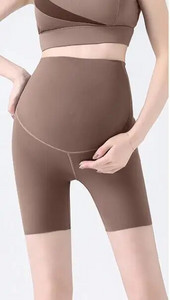 Grūtnieces Legingi Grūtnieču Jogas Bikses Vasaras Haizivīdas audums Sieviešu Plāns Melns Tievs Sporta Fitnesa Šorti ar augstu vidukli