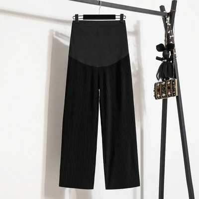 Pavasaris un vasara ikdienišķas kroku vēderbikses ledus zīda grūtniecēm grūtniecēm grūtniecēm vasaras platas bikses plānas