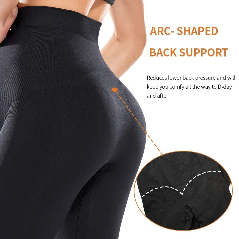 Γυναικείο κολάν εγκυμοσύνης πάνω από την κοιλιά Παντελόνι γιόγκα εγκυμοσύνης Active Wear Κολάν προπόνησης Εσώρουχα Bot Lifter Shapewear