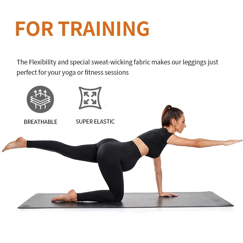 Γυναικείο κολάν εγκυμοσύνης πάνω από την κοιλιά Παντελόνι γιόγκα εγκυμοσύνης Active Wear Κολάν προπόνησης Εσώρουχα Bot Lifter Shapewear