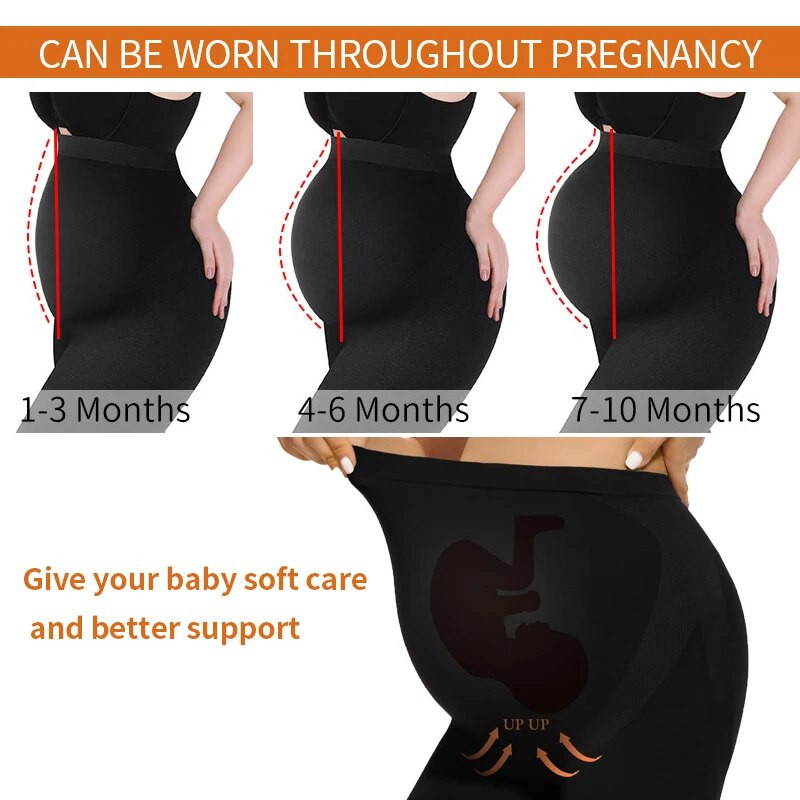 Γυναικείο κολάν εγκυμοσύνης πάνω από την κοιλιά Παντελόνι γιόγκα εγκυμοσύνης Active Wear Κολάν προπόνησης Εσώρουχα Bot Lifter Shapewear