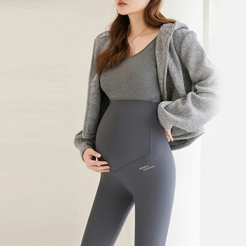 Κομψό κολάν εγκυμοσύνης Άνευ ραφής υποστήριξη κοιλιάς Παντελόνι εγκυμοσύνης Ρούχα εγκυμοσύνης