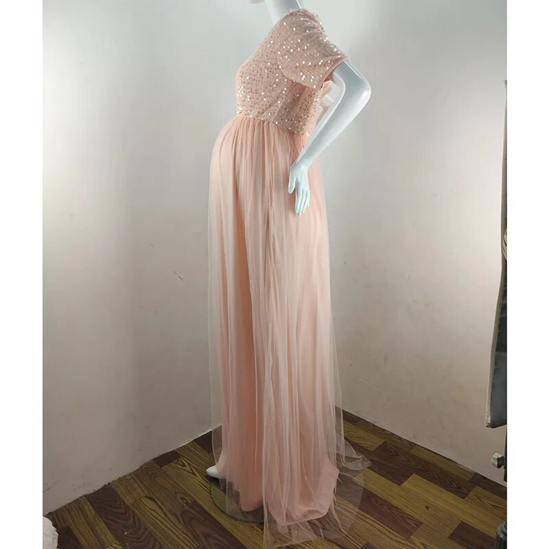 Pavasara Rudens Grūtnieču kleitas Fotosesijai Apģērbs Ballīšu kleitas Grūtniecēm Fotografēšana Kleita Grūtnieču apģērbs