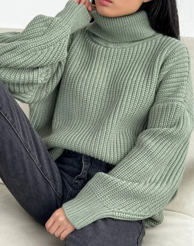 Rudens žiemos šilti stori rūbai nėščiosioms Premama ilgas megztinis laisvalaikis moteriškas Moteriškas kietas megztas megztinis Palaidinės su megztiniu viršuje