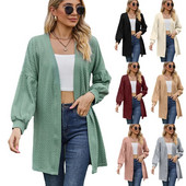 Kevad-sügis Rasedus Naiste soe pluus-mantel jakk avar naiste pikkade varrukatega kardigan välirõivas mantel Naiste kootud pealismantel