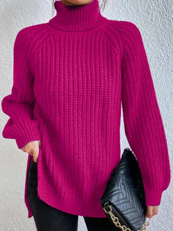 Есен Зима Топли дрехи за бременни Premama Дълъг пуловер Блуза Бременни дрехи Женски дамски плетен пуловер Пуловер Топ