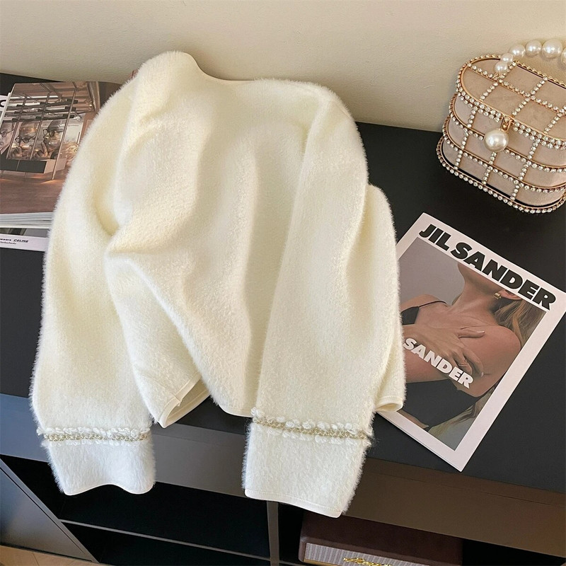 Kootud rasedamantlid Sügis-talv Korea mood Kampsunid Kampsunid Rõivad rasedatele Elegantsed rasedustopsid Joped