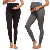 Moterų antblauzdžiai nėščiosioms jogos kelnės Super elastingos minkštos per pilvą Nėštumo antblauzdžiai Mama Fitness Sportiniai drabužiai